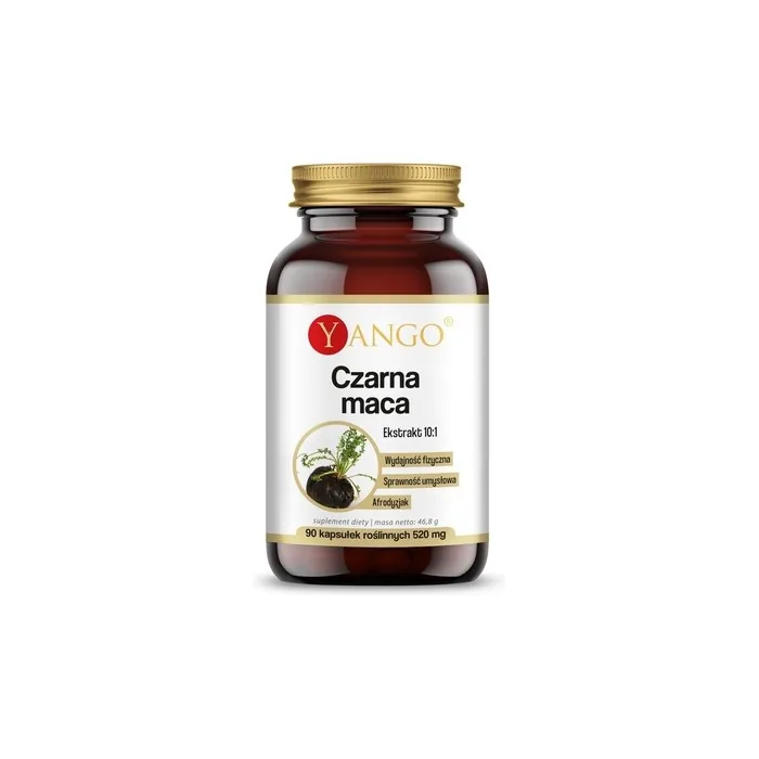 Yango Black Maca Dietary Supplement 90 Capsules