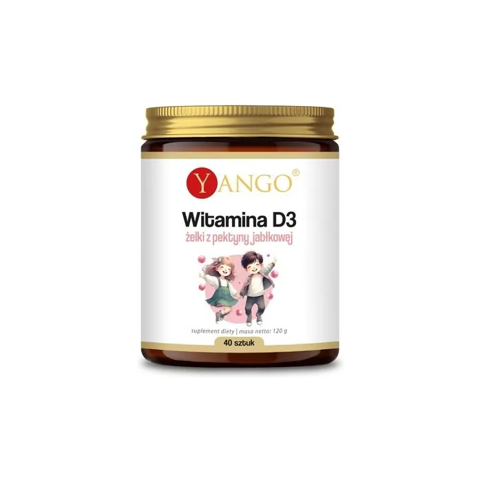 Yango Vitamin D3 Apple Pectin Jellies