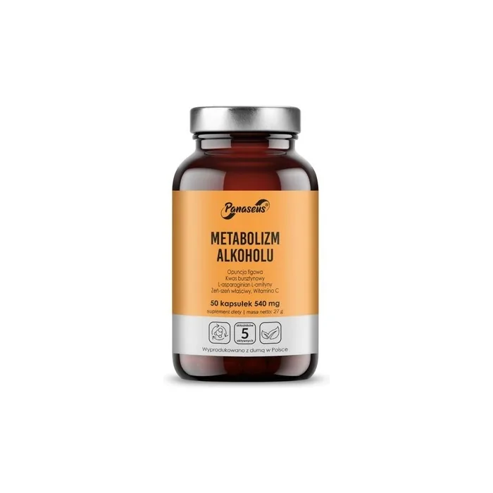 Panaseus Alcohol Metabolism 50 Capsules