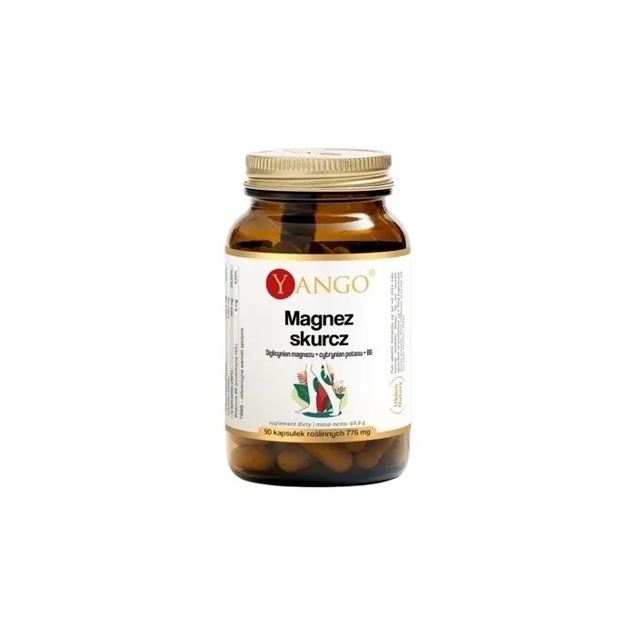 Yango Magnesium Cramps 90 Capsules Supports Muscle Function And Reduces Cramps