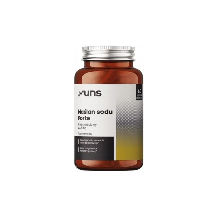 US Sodium Butyrate Forte 600mg 60 Vegetable Capsules