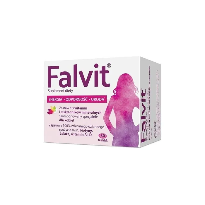 Falvit 30 Tablets Set of Vitamins and Minerals