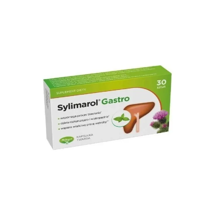 SYLIMAROL GASTRO Protects Liver Tissue Digestive Disorders 30 Capsules