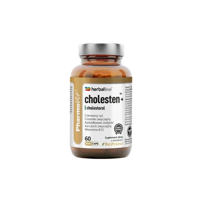 Pharmovit Cholesten + Cholesterol Dietary Supplement 60 Capsules