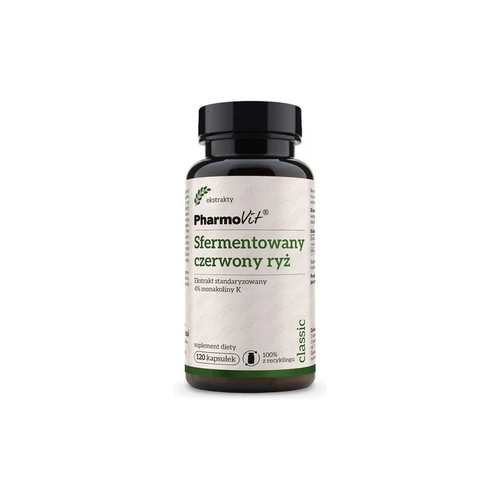 Pharmovit Fermented Red Rice Dietary Supplement 120 Capsules
