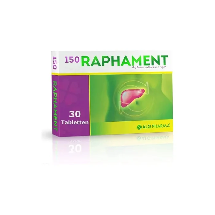 ALG Pharma Raphament Gallbladder Support 60 Tablets