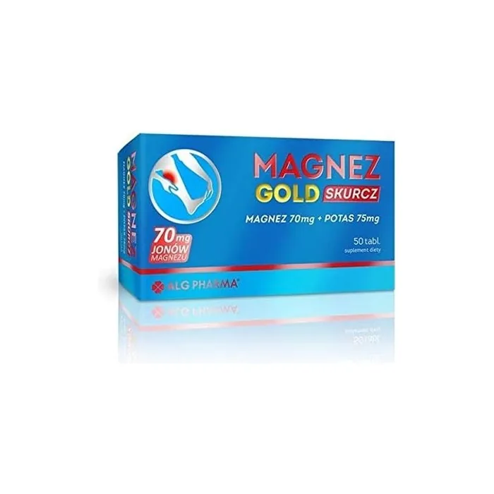 ALG PHARMA Magnez Gold Skurcz 50 Tablets