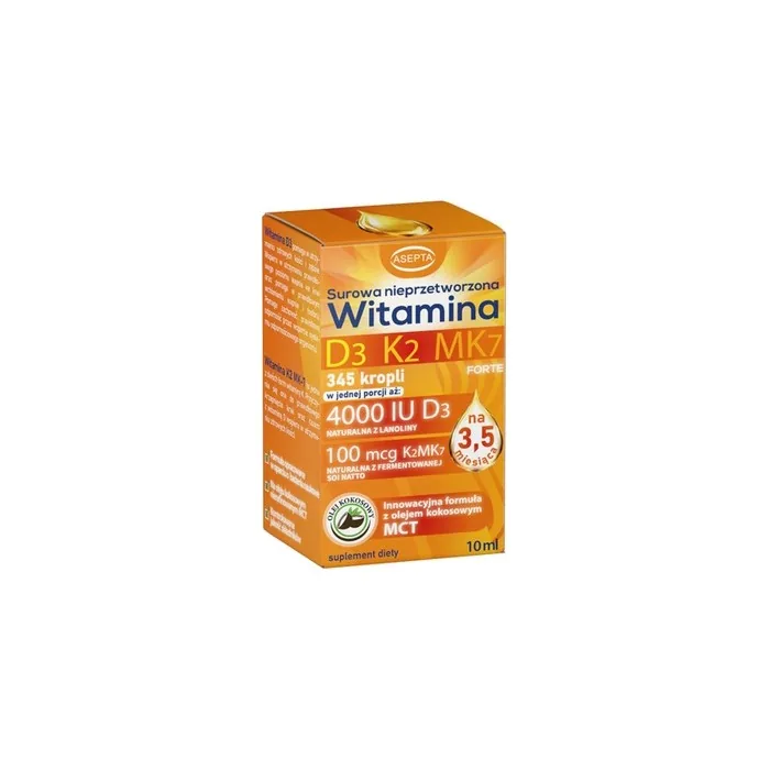 Asepta Vitamin D3 K2 MK7 10ml