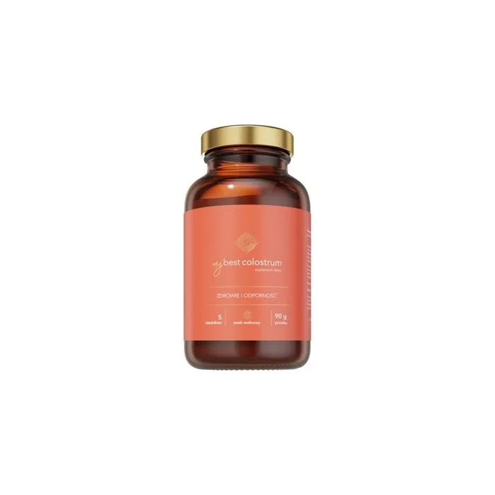 My Best Pharm Mybest Colostrum For Children And Adults Dietary Supplement Raspberry 90g