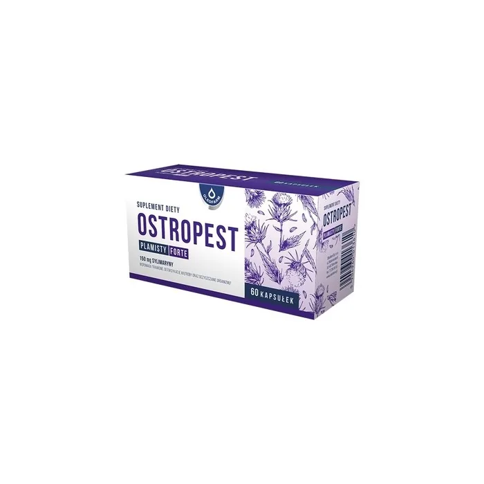 Oleofarm Milk Thistle Forte 60 Capsules Herbal Dietary Supplement