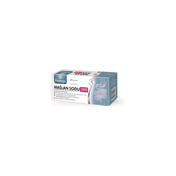 Protego Sodium Butyrate 300mg 60 Capsules