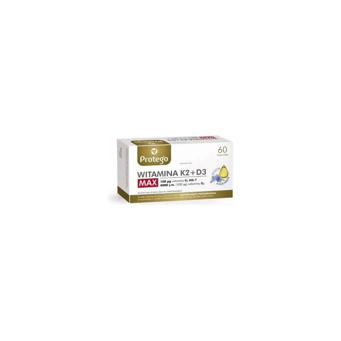 Protego Vitamin K2 D3 Max 60 Capsules