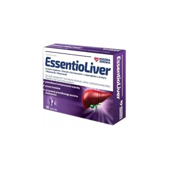 Rodzina Zdrowia EssentioLiver Liver Support 30 Capsules