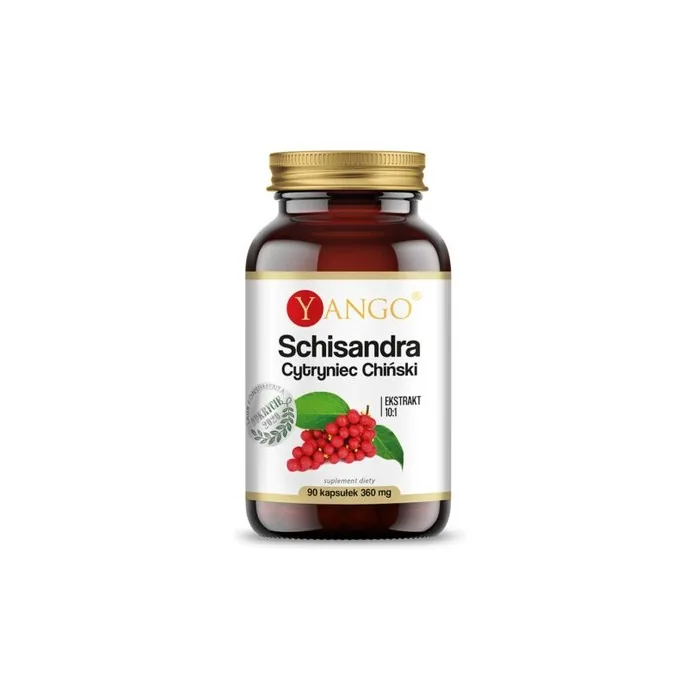 Yango Schisandra Stress Resistance Vitamin and Mineral Supplement 90 Capsules