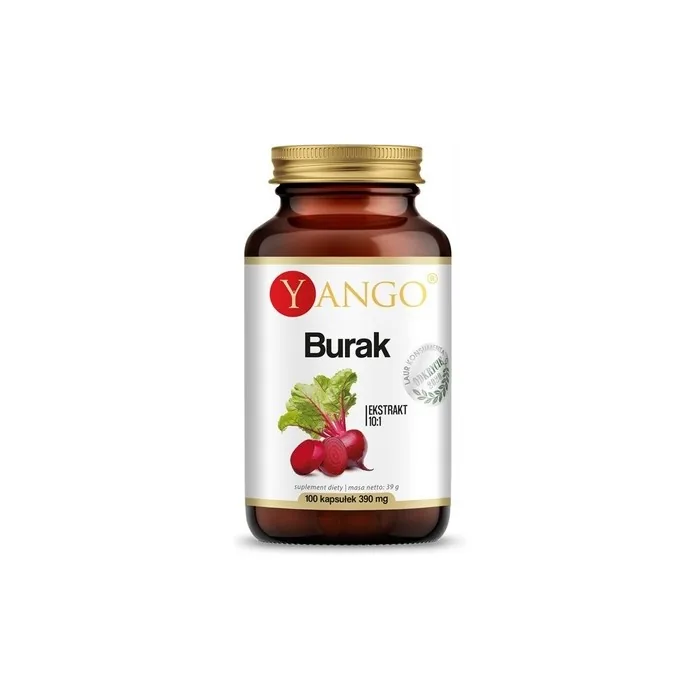 Yango Beetroot Supplement 100 Capsules