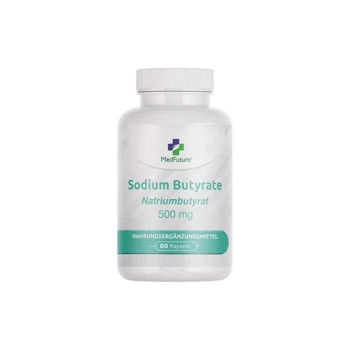 Sodium Butyrate 500mg - 60 Capsules