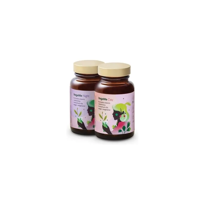 Healthlabsset Vegeme Daily Support And Supplement Plantbased Diet Vegeme Day Vegeme Night 2x30 Capsules