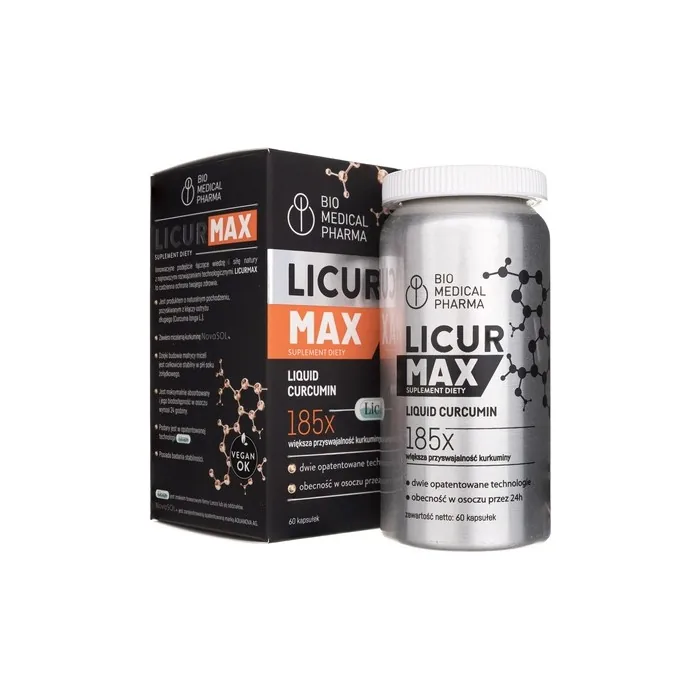 Bio Medical Pharma Licur Max 60 Capsules