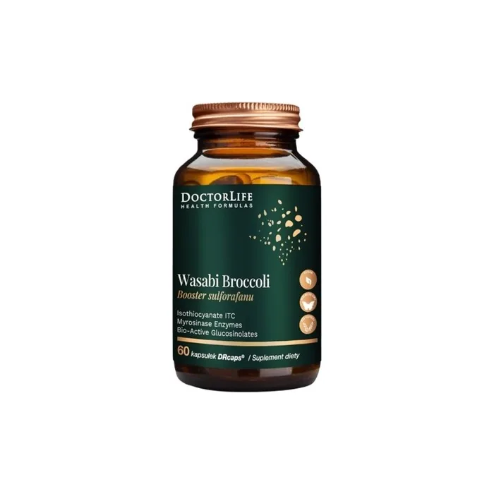 Doctor Life Broccoli & Wasabi Dietary Supplement 60 Capsules