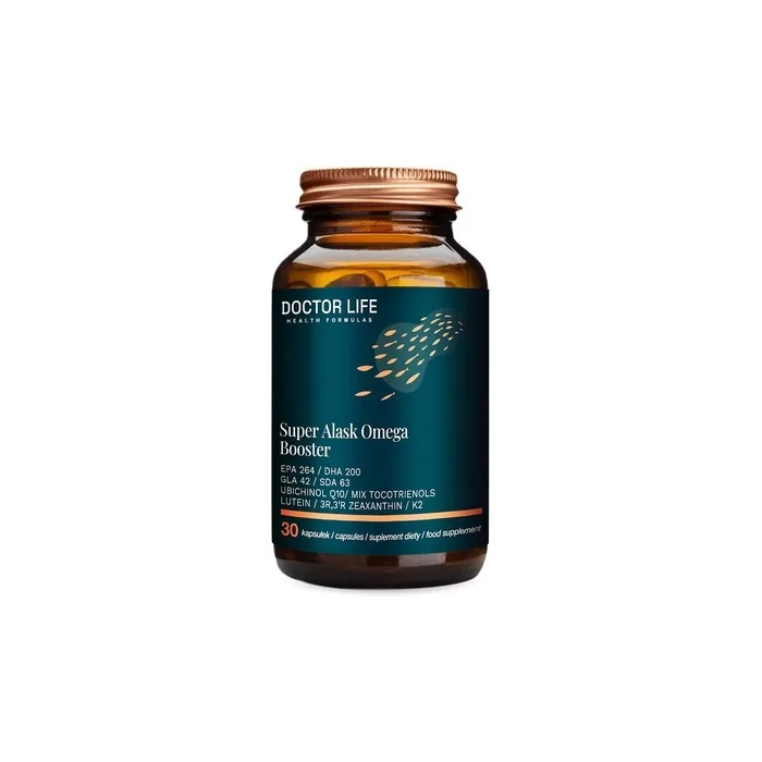 Doctor Life Super Alask Omega Booster Dietary Supplement 30 Capsules