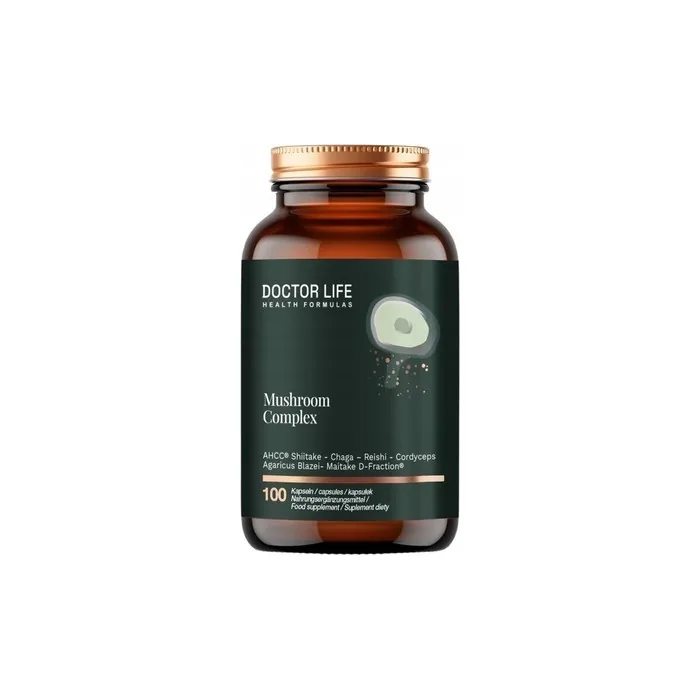 Doctor Life Mushroom Complex Dietary Supplement 100 Capsules