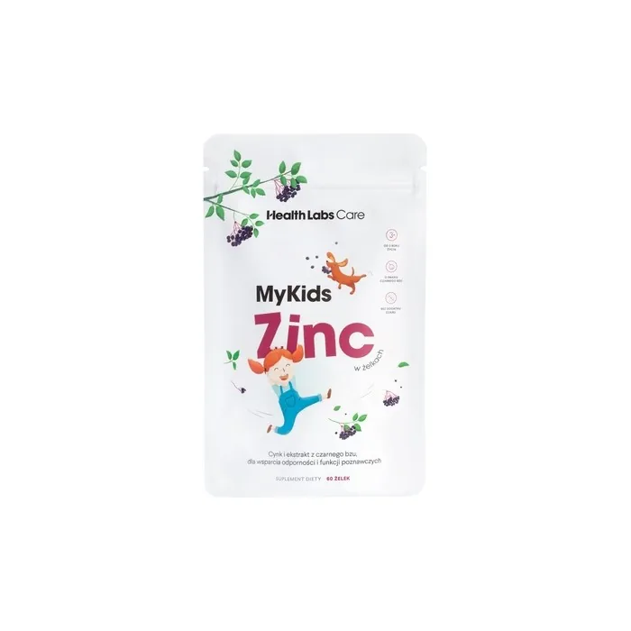 Healthlabs Mykids Zinc For Children In Gummy Form 60 Pieces