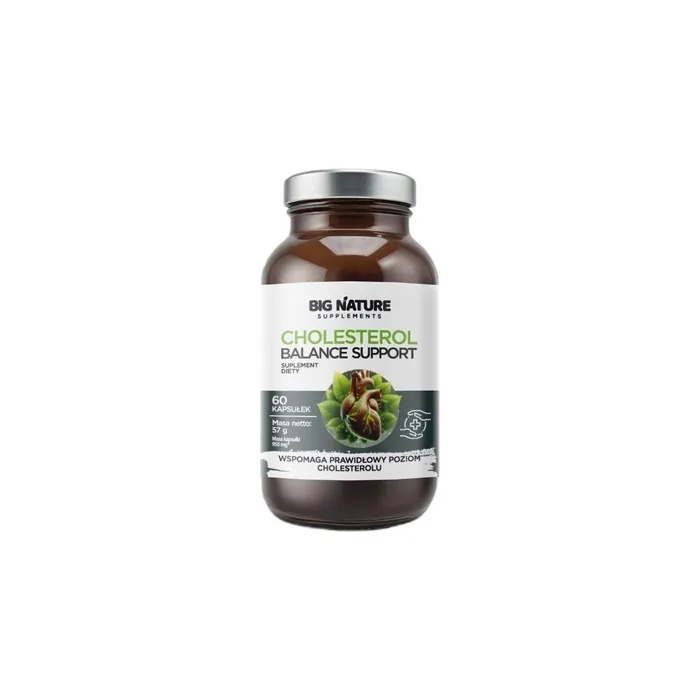 Big Nature Cholesterol Balance Support Dietary Supplement 60 Capsules