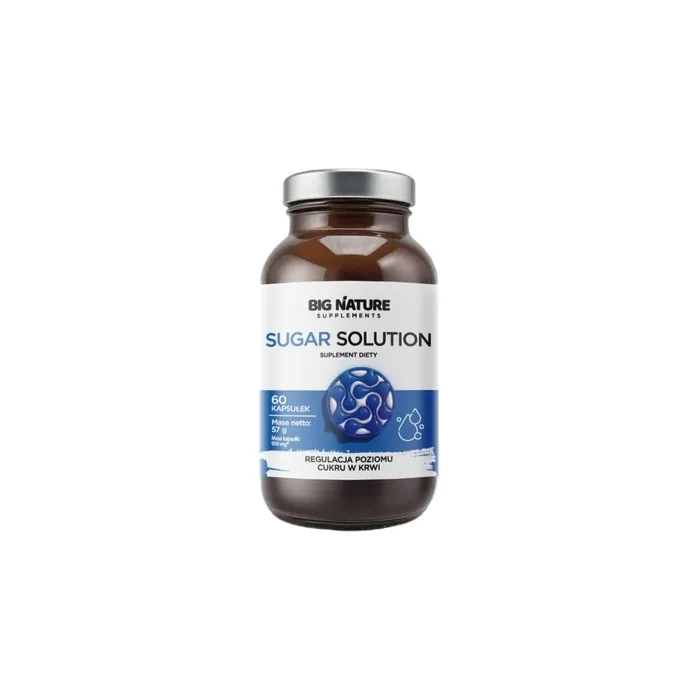 Big Nature Sugar Solution Dietary Supplement 60 Capsules