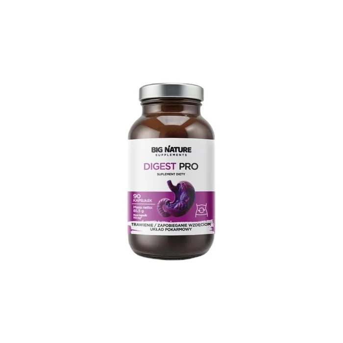 Big Nature Digest Pro Dietary Supplement 90 Capsules