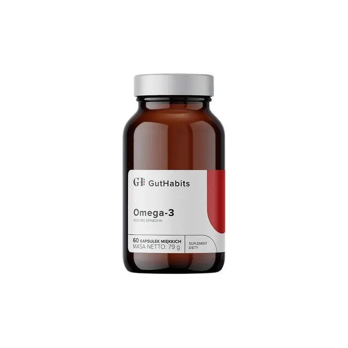 Gut Habits Omega-3 Dietary Supplement 60 Capsules