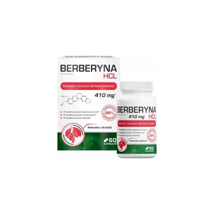 Home Pharmacy Berberine Hcl, 60 Capsules