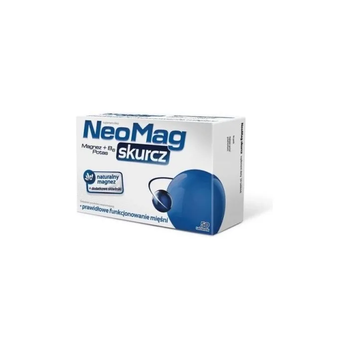 NEOMAG Muscle Cramps Magnesium Potassium Vitamin B6 30 Tablets