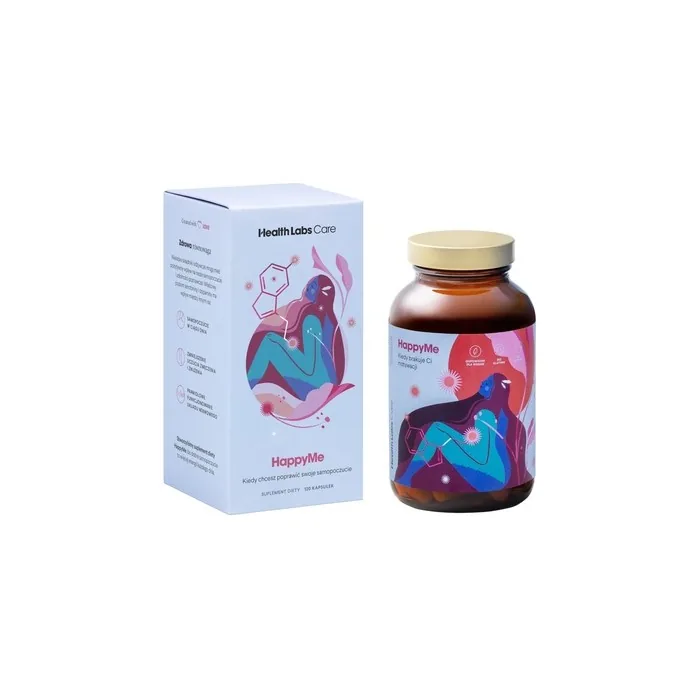 Healthlabs Happyme Dietary Supplement 120 Capsules