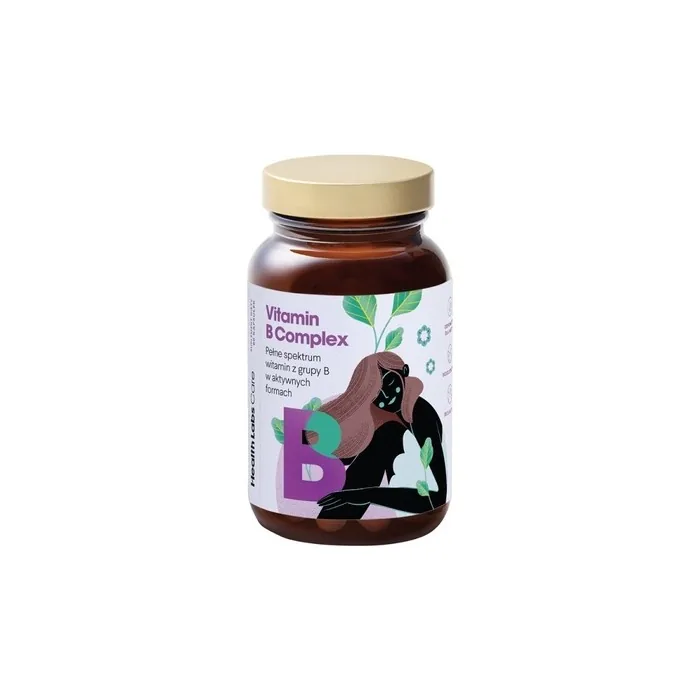 Healthlabs Vitamin B Complex Dietary Supplement 60 Capsules