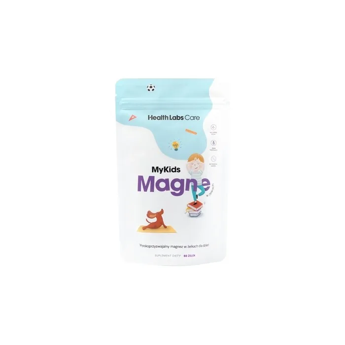 Healthlabs Mykids Magne Magnesium Dietary Supplement 60 Chewable Tablets