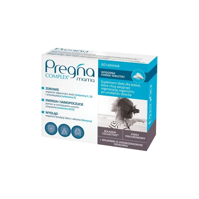 Pregna Complex Mama Fish Collagen Dietary Supplement 60 Tablets