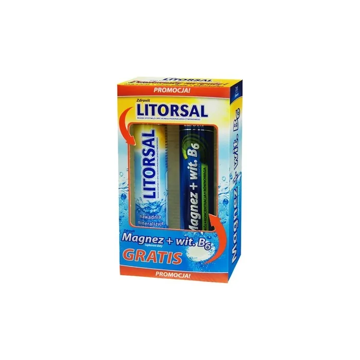 Zdrovit Magnesium & Vitamin B6 Effervescent Tablets - 24 Tablets