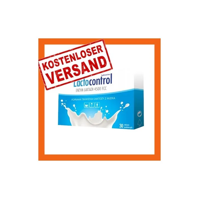 Lactocontrol Enzyme Lactase Tablets For Lactose Intolerance