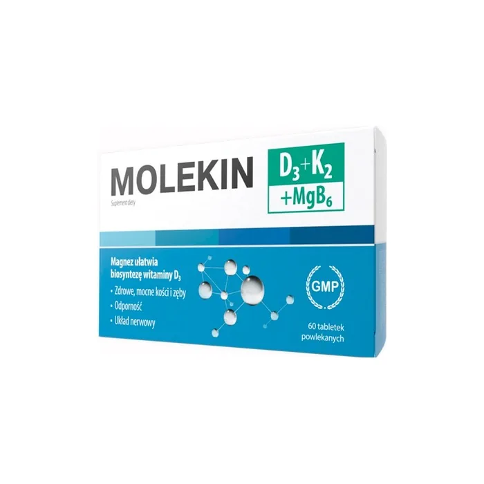 Molekin Bone Strength Formula High-Potency Tablets for Superior Bone Health 60 Count