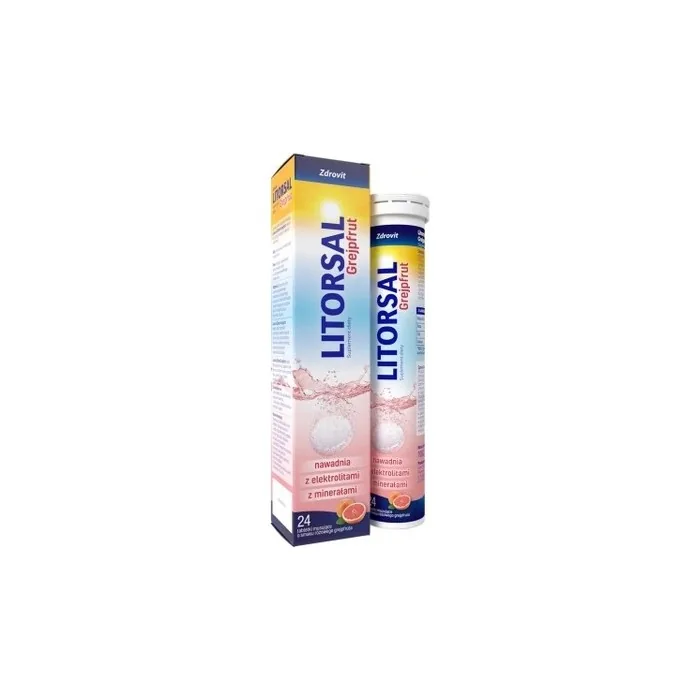 Zdrovit Citrus Boost Effervescent Tablets 24 Count