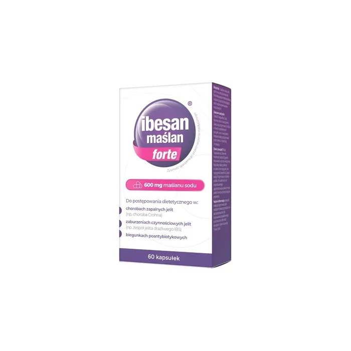 Ibesan Maslana Forte Capsules For Dietary Management In Inflammatory Bowel Diseases 60 Capsules
