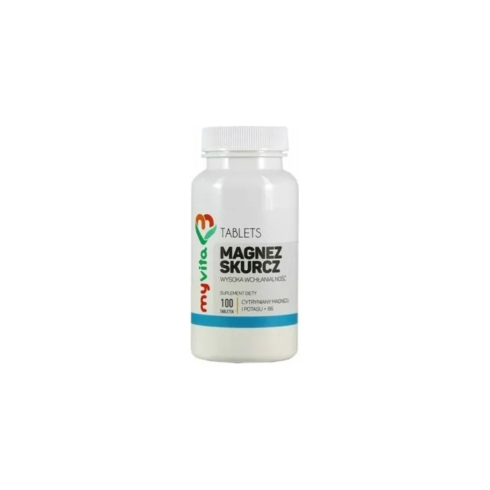 Magnesium Vitamin B6 Potassium 100 Tablets