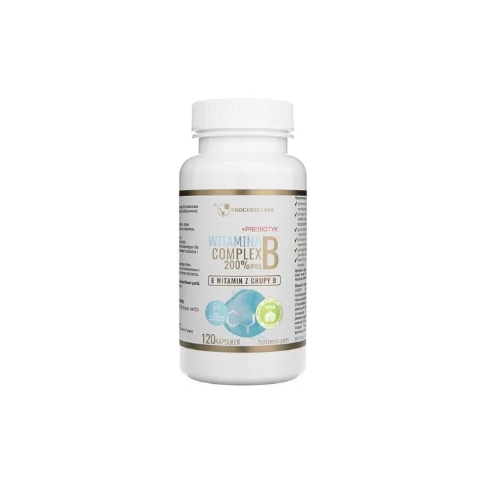 Progress Labs Vitamin B Complex 200% 120 Capsules