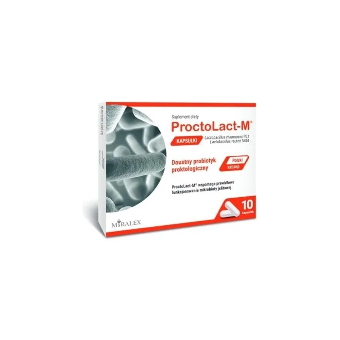 ProctoLact M Pro Advanced Digestive Health Supplement 10 Capsules
