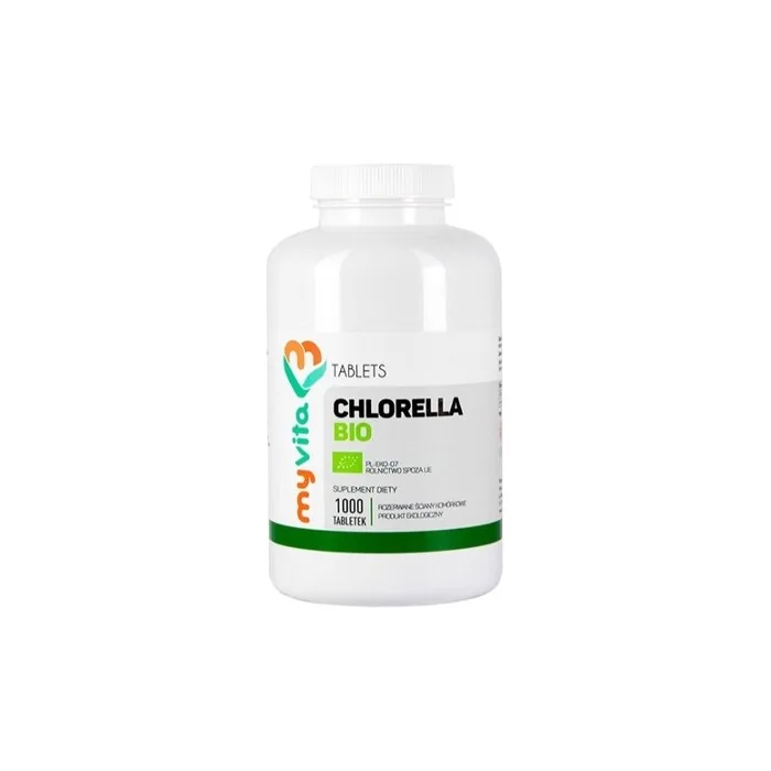 Myvita Organic Chlorella Tablets 1000 Bio Superfood Tablets