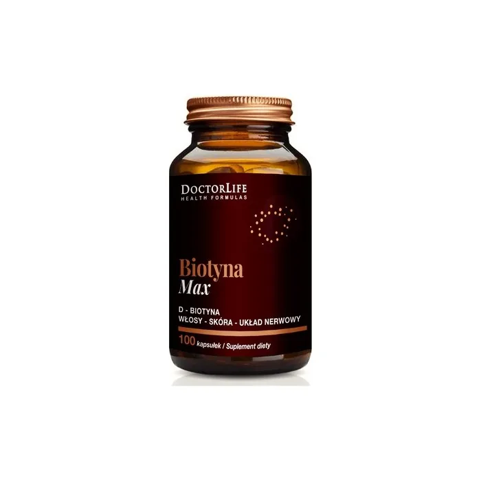 Doctor Life Biotin Max Dbiotin 5mg Dietary Supplement 100 Tablets