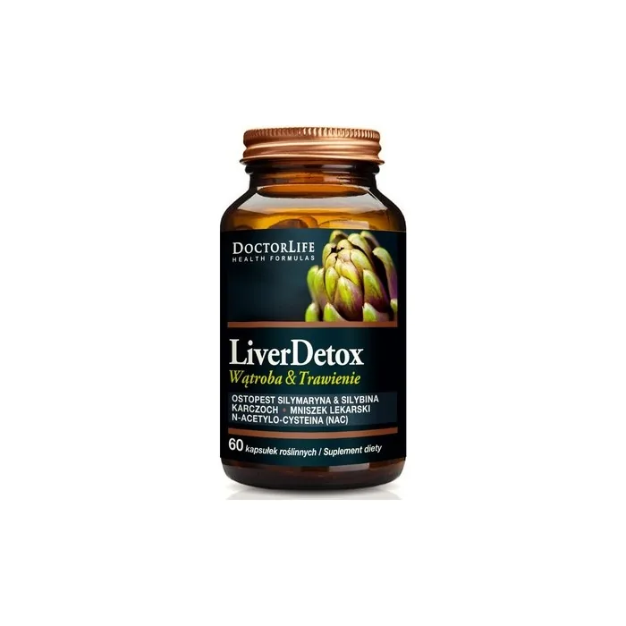 Doctor Life Liver Detox Liver Protection Dietary Supplement 60 Capsules