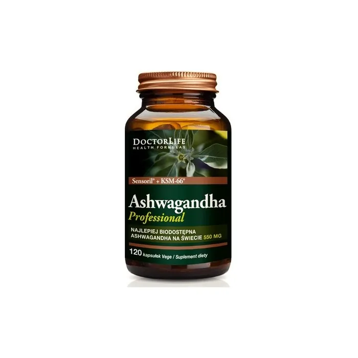 Doctor Life Ashwagandha Ksm66 Sensoril Extract 550mg Dietary Supplement 120 Capsules