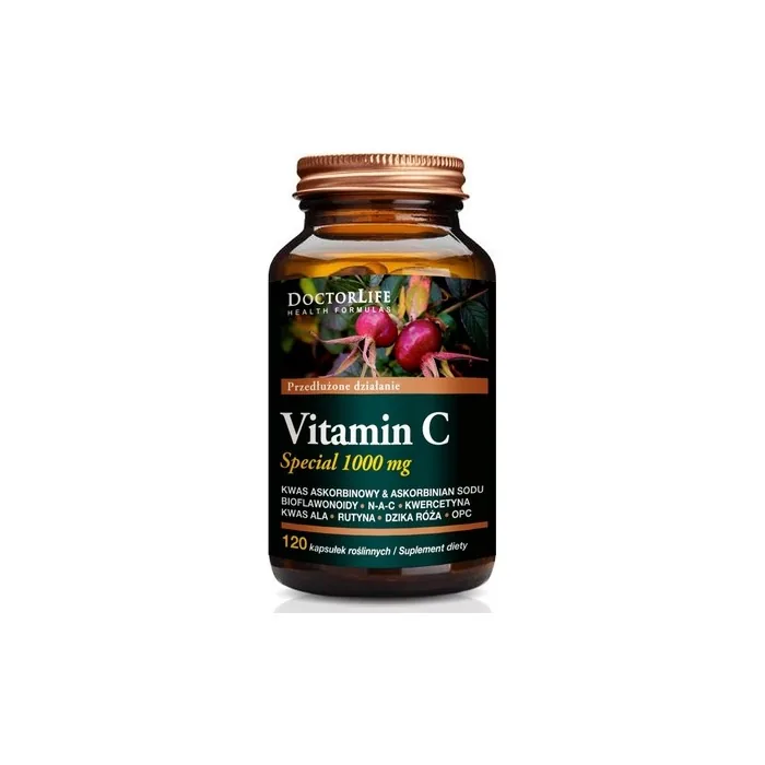 Doctor Life Vitamin C Special 1000mg Extended Release Dietary Supplement 120 Capsules