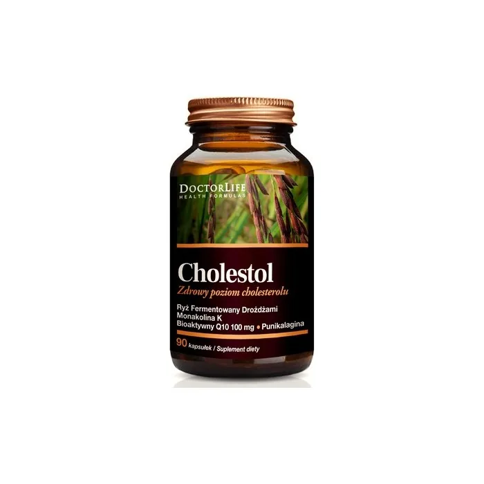 Doctor Life Cholestol Red Yeast Rice Coenzyme Q10 Monacolin K 10mg Dietary Supplement 90 Capsules